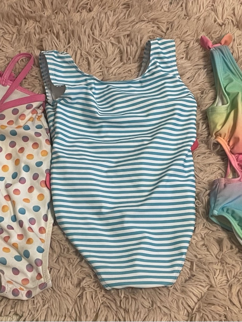 3-Piece Toddler Girl Swimsuit Bundle – Size 2T - Picture 5 of 5